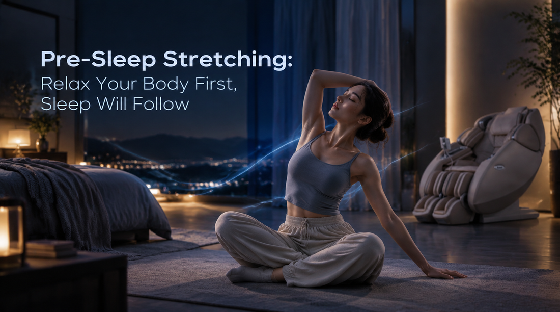 Pre-Sleep Stretching: Relax Your Body First, Sleep Will Follow
